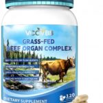 beef organ supplements for women, beef liver, kidney, heart, uterus tissue, hormonal balance, immune support,natural iron vitamins supplements for energy, grass fed pasture raised 120 capsules