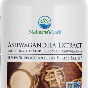 nature's lab extra strength ashwagandha ksm 66 extract