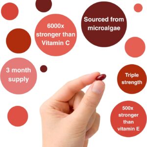 astaxanthin from natural microalgae