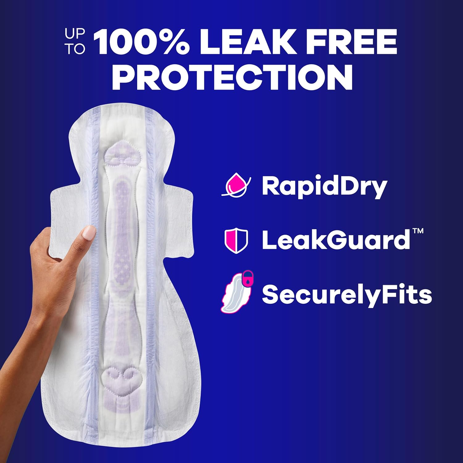 always maxi overnight feminine pads with wings for women always maxi overnight feminine pads with wings for women
