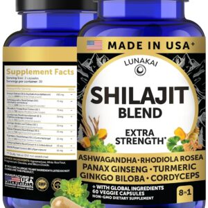 lunakai usa made pure shilajit capsules