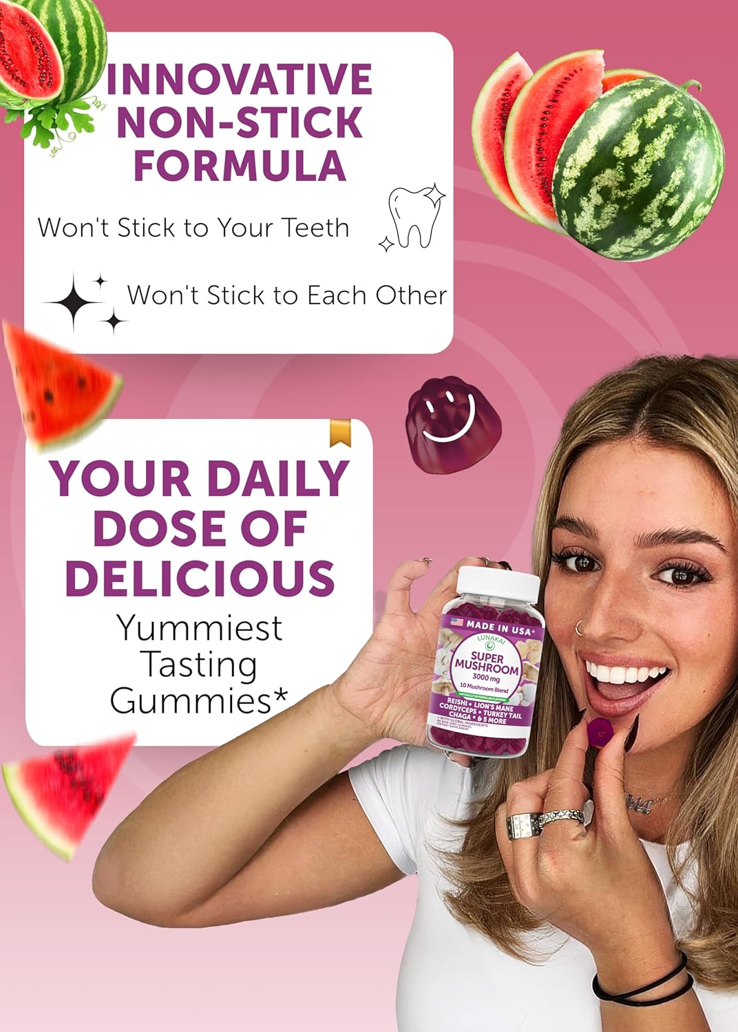 lunakai usa made super mushroom gummies lunakai usa made super mushroom gummies