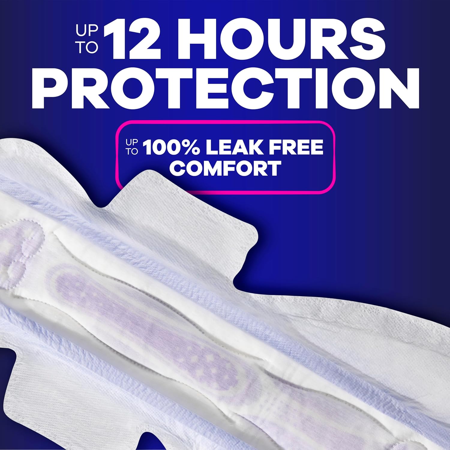 always maxi overnight feminine pads with wings for women always maxi overnight feminine pads with wings for women