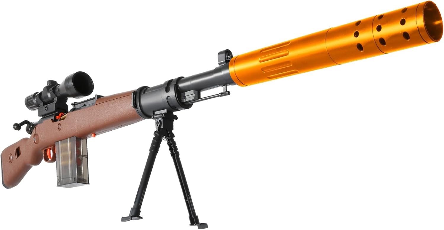 toy sniper rifle gun with shell ejecting mechanism toy sniper rifle gun with shell ejecting mechanism