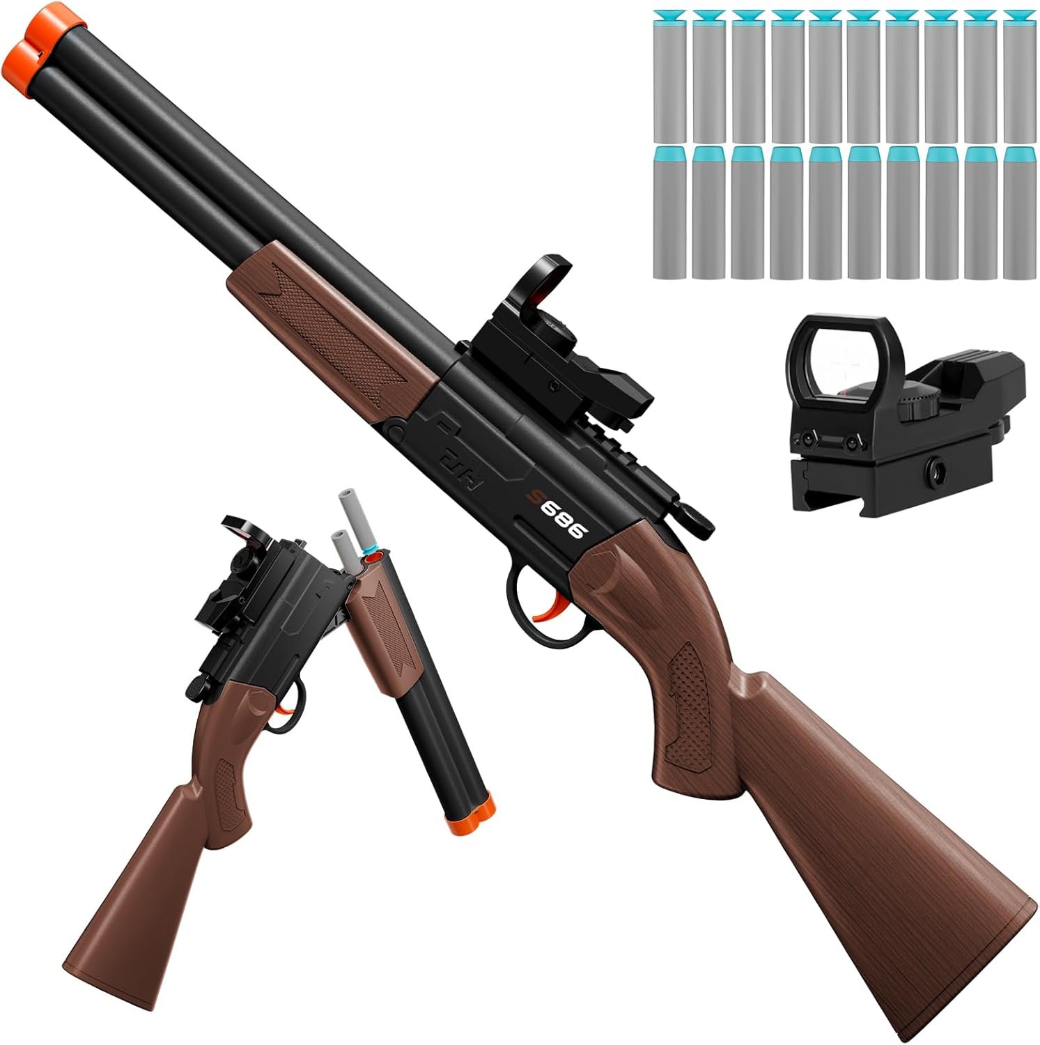 double barrel toy shotgun double barrel toy shotgun