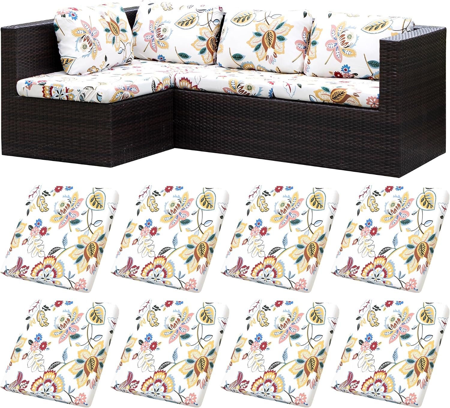 8 pcs outdoor cushion covers 8 pcs outdoor cushion covers