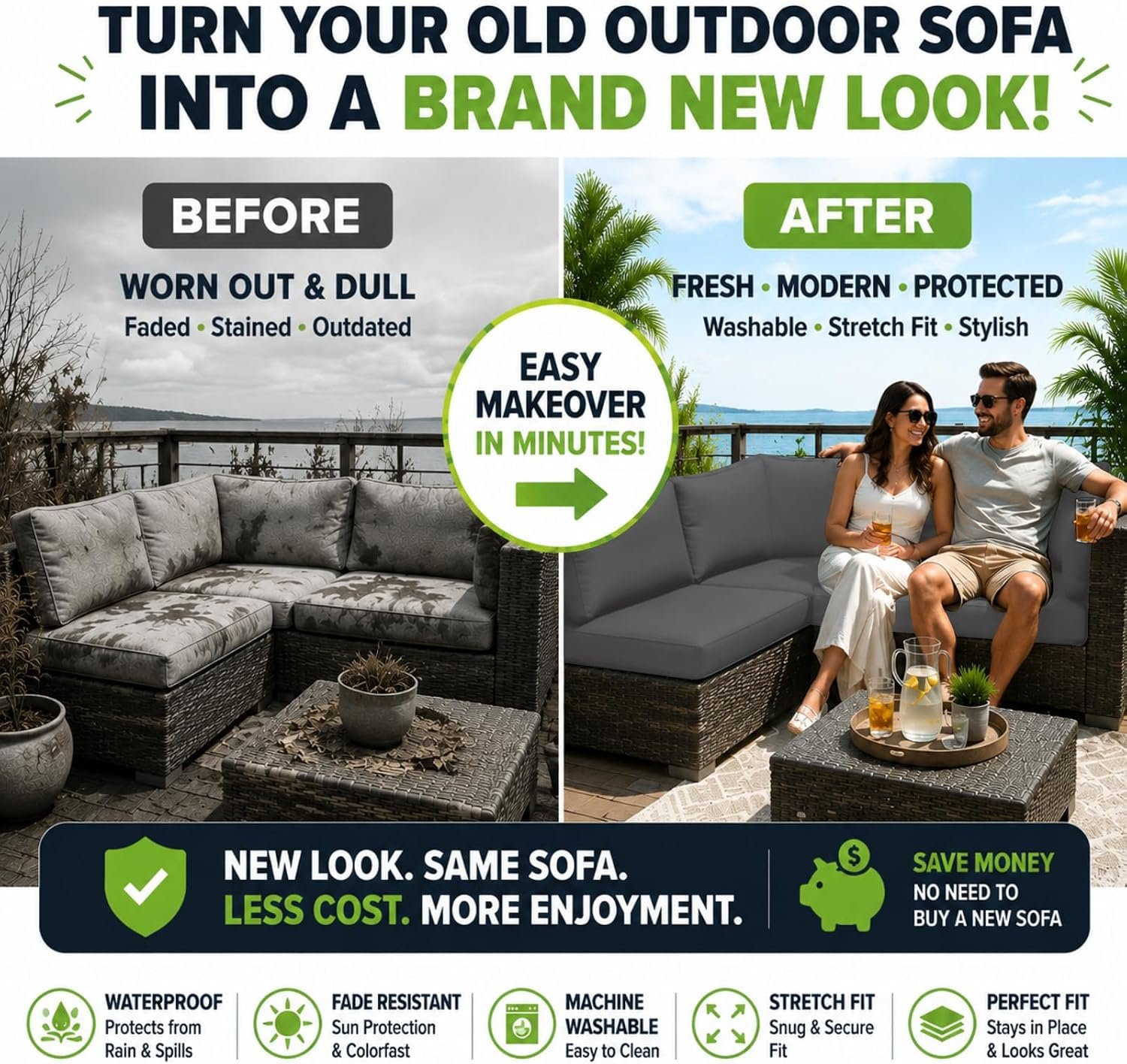 8 pcs outdoor cushion covers 8 pcs outdoor cushion covers