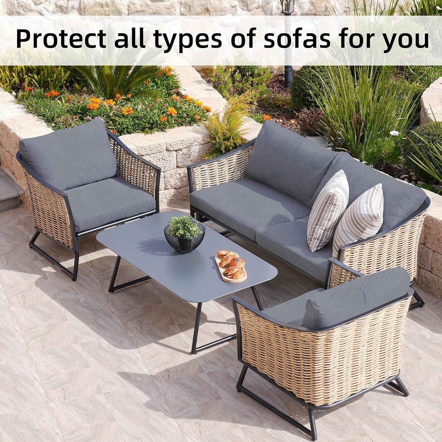 8 pcs outdoor cushion covers 8 pcs outdoor cushion covers