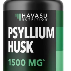 vegan psyllium husk fiber capsules