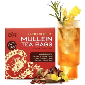 tea facto lung shield mullein lung tea bags